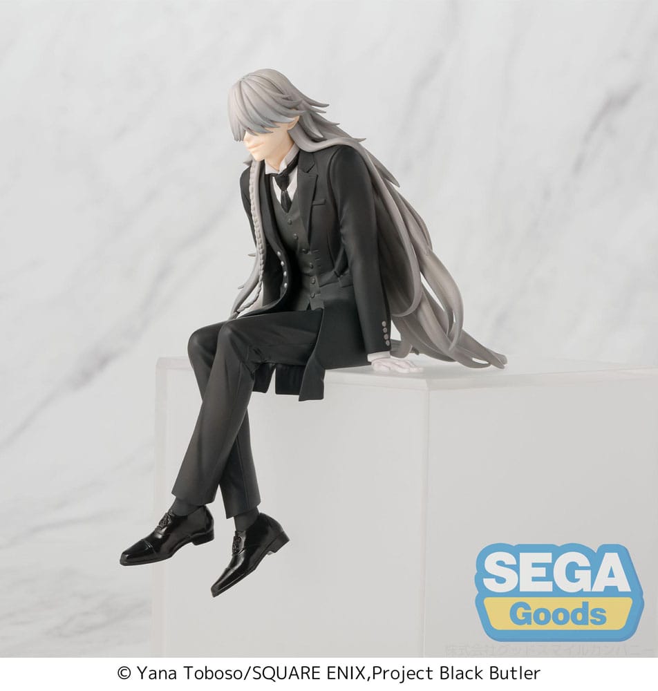PREORDER+ 06/2026 Black Butler: Boarding School Arc PM Perching PVC Statue Undertaker 13 cm