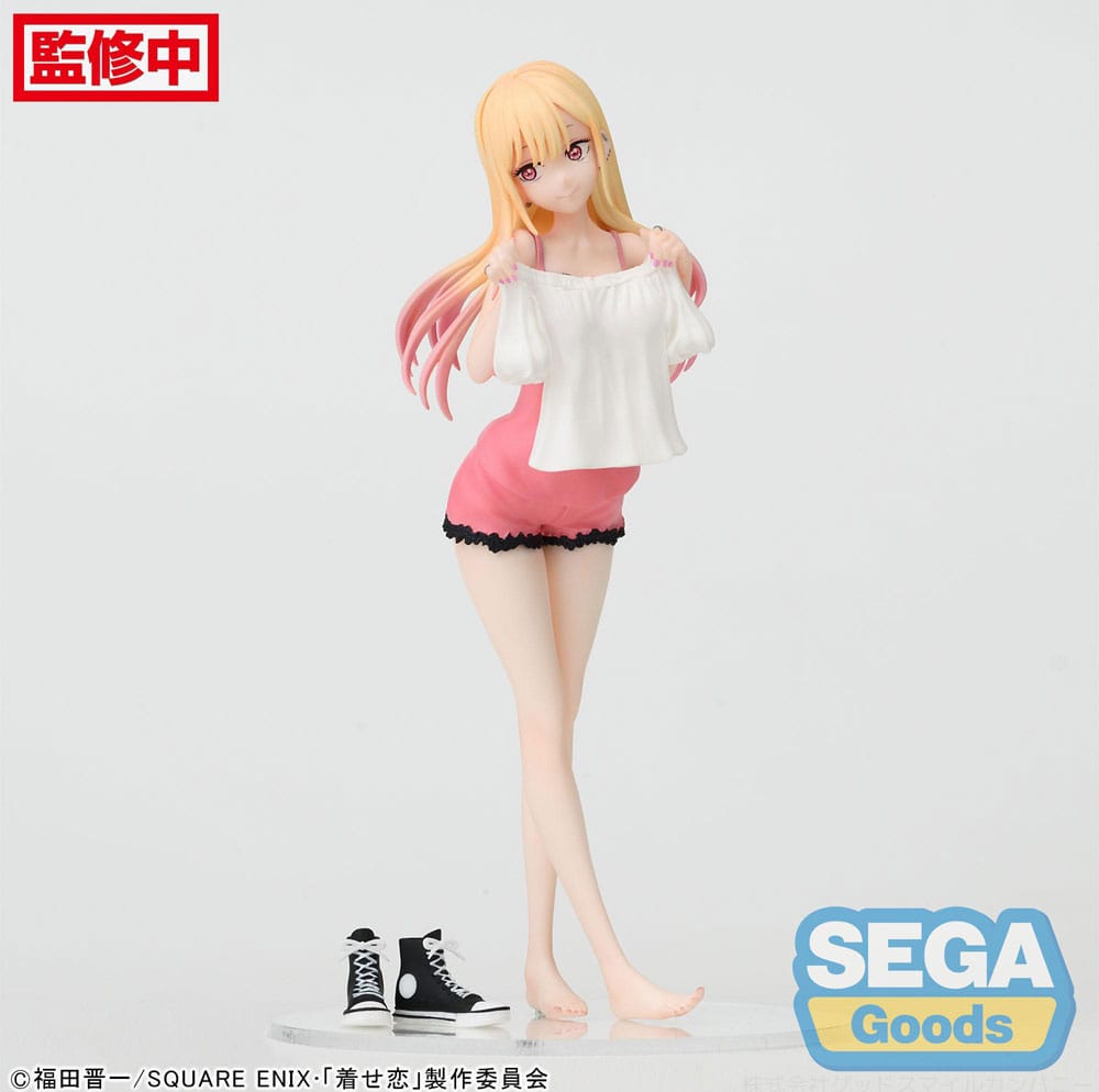 SU ORDINAZIONE My Dress-Up Darling Luminasta PVC Statue Marin Kitagawa Trying On 18 cm