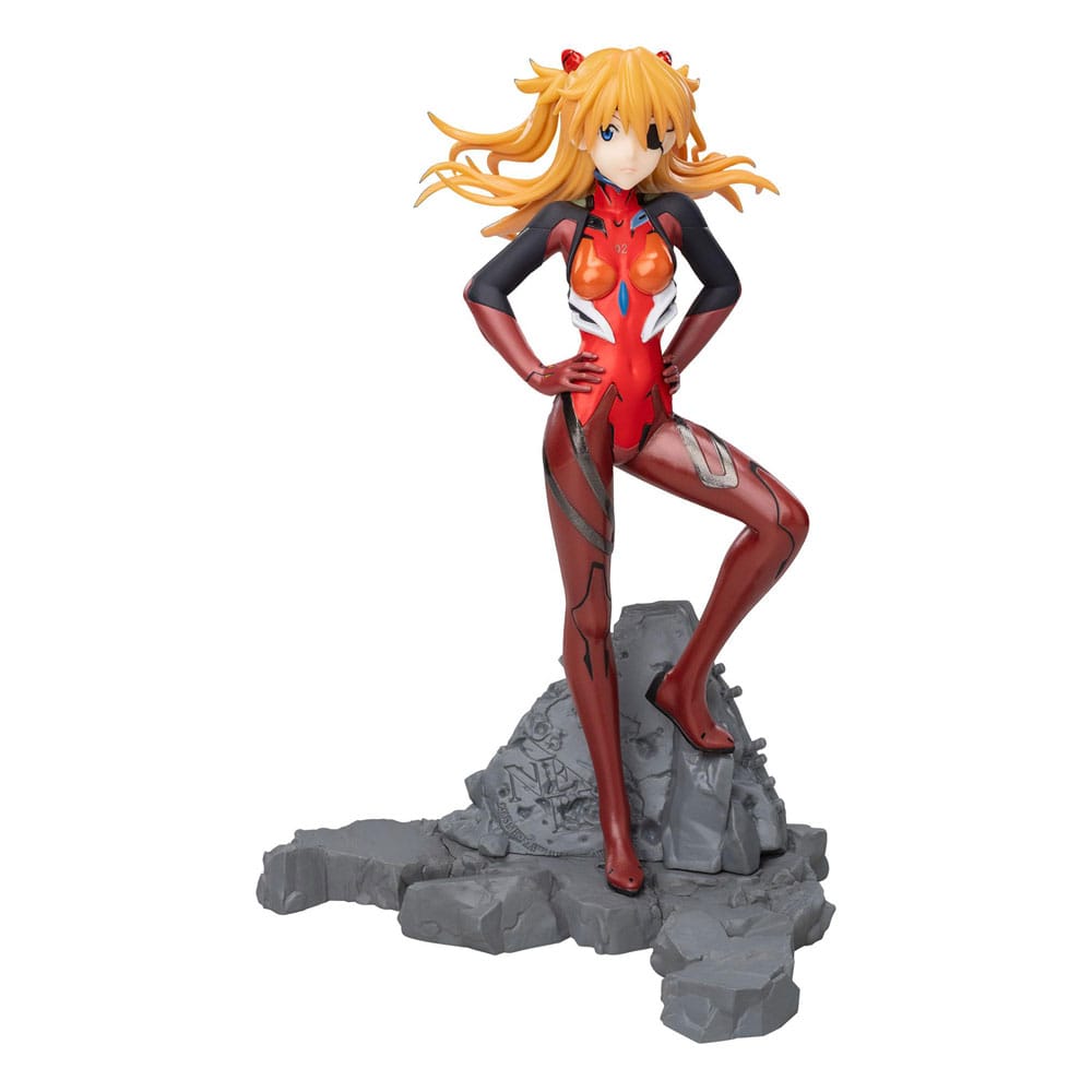 SU ORDINAZIONE Evangelion: 3.0+1.0 Thrice Upon a Time Luminasta PVC Statue Asuka Shikinami Langley Vignetteum 30th Anniversary Ver. 23 cm