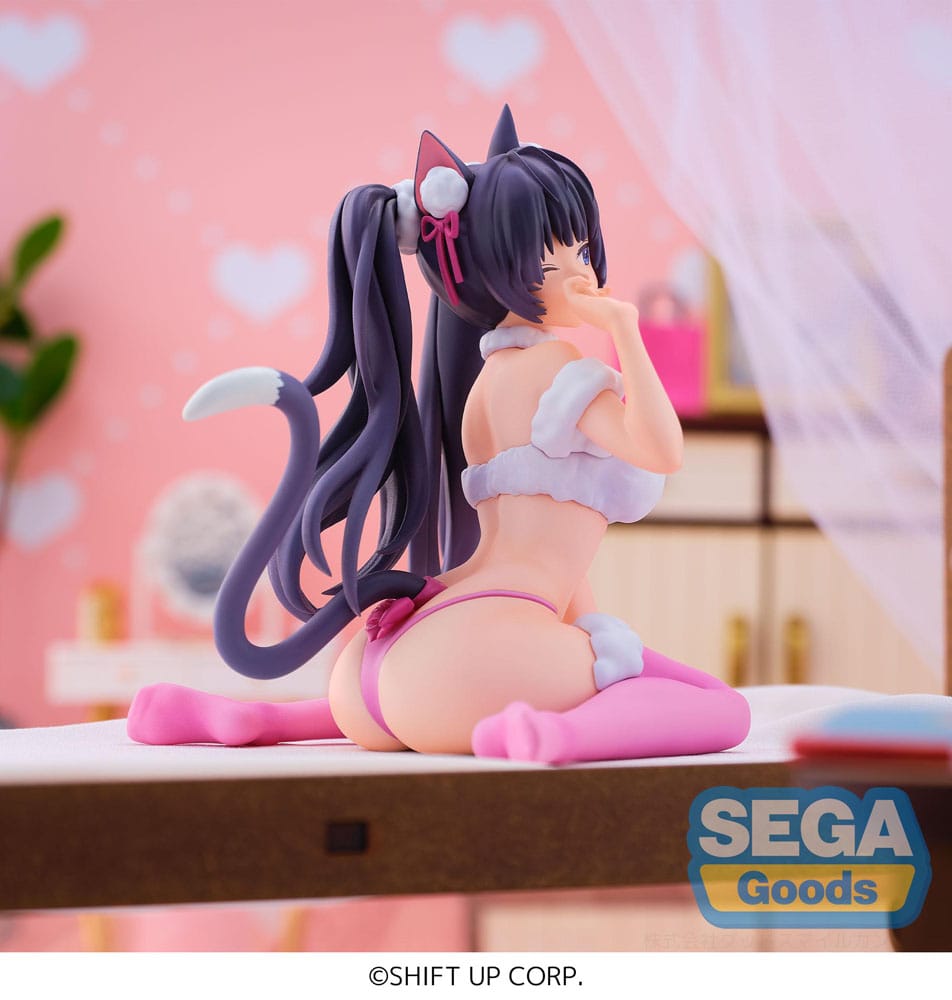 VORBESTELLUNG+ 06/2026 Göttin des Sieges: Nikke Yumemirize PVC-Statue Schwarz 10 cm