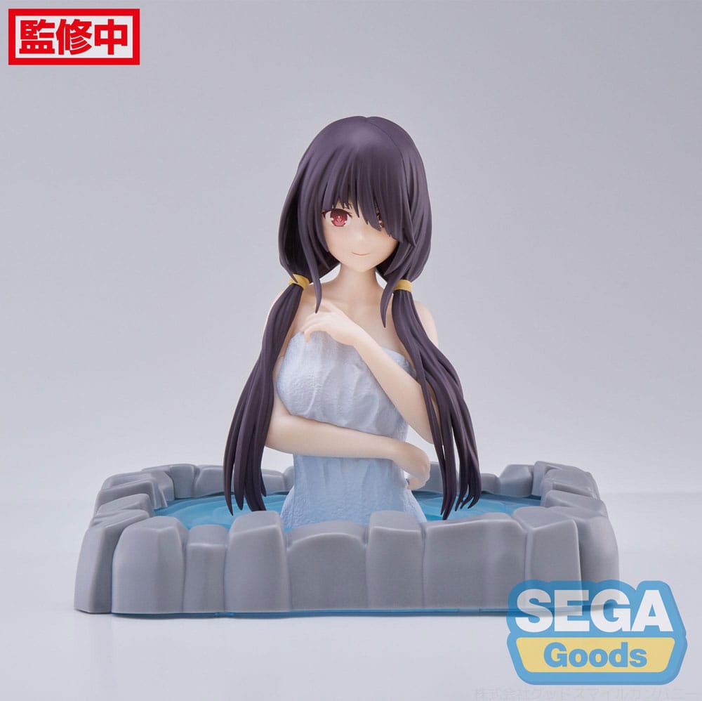 SU ORDINAZIONE Date A Live V Thermae Utopia PVC Statue Kurumi Tokisaki Pigtails 10 cm *PREZZO SPECIALE*