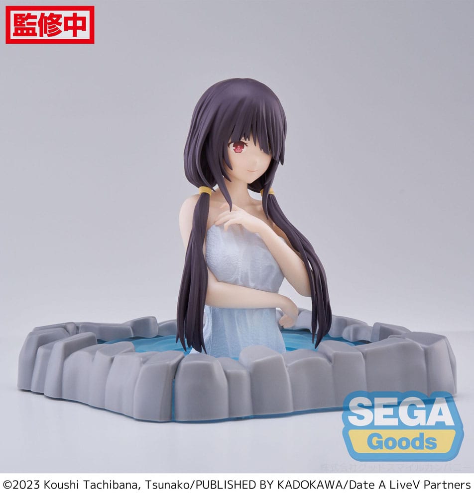 SU ORDINAZIONE Date A Live V Thermae Utopia PVC Statue Kurumi Tokisaki Pigtails 10 cm
