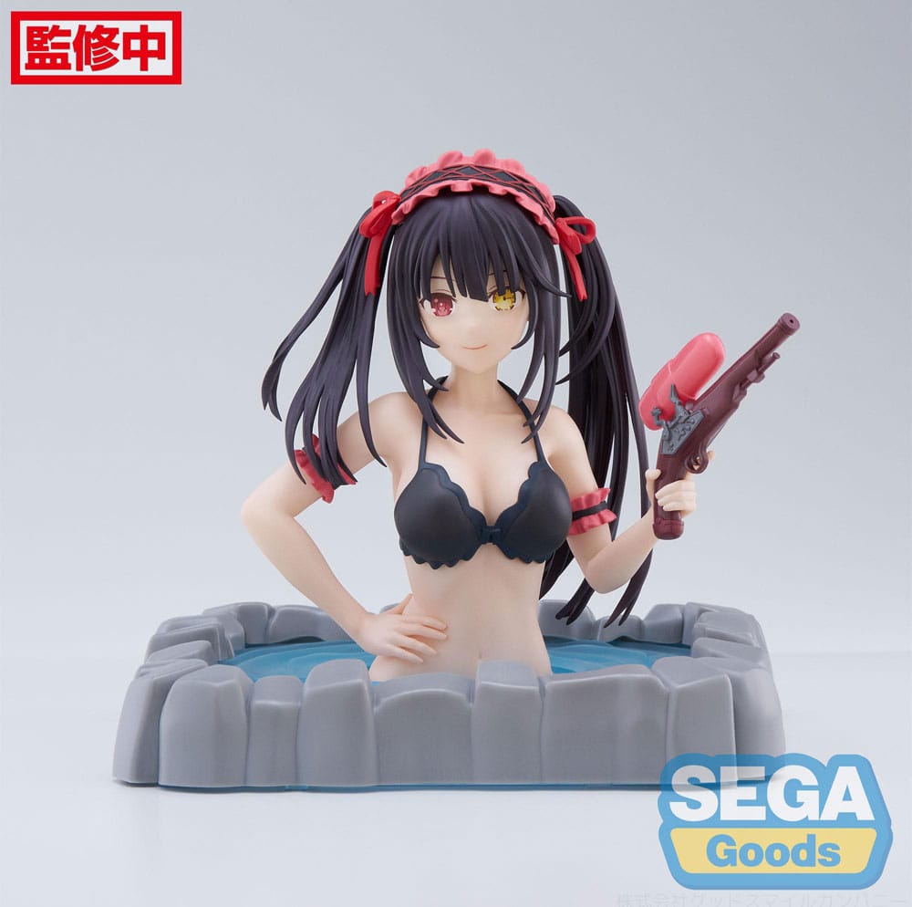 SU ORDINAZIONE Date A Live V Thermae Utopia PVC Statue Kurumi Tokisaki 13 cm ESAURITO
