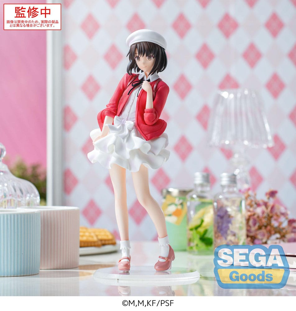 PREORDINE+ 10/2025 Saekano the Movie: finale Luminasta PVC Statue Megumi Kato Plain Clothes Ver. 22 cm