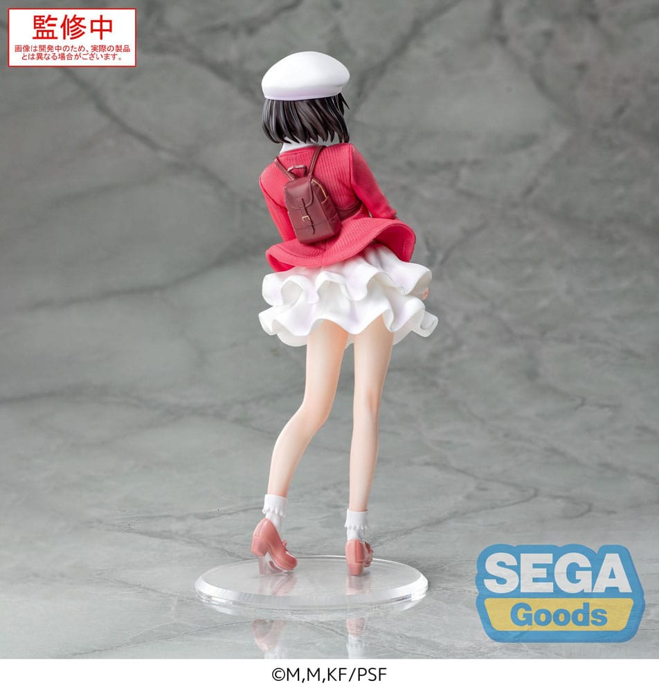 PREORDINE+ 10/2025 Saekano the Movie: finale Luminasta PVC Statue Megumi Kato Plain Clothes Ver. 22 cm