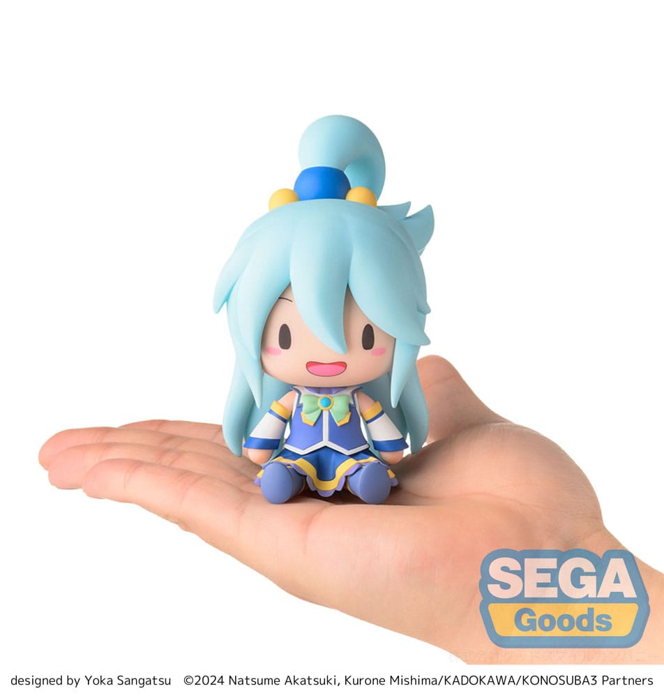 PREORDINE+ 12/2025 Konosuba God´s blessing on this wonderful world! 3 Fuwa Petit Chibi Figure Aqua 10 cm