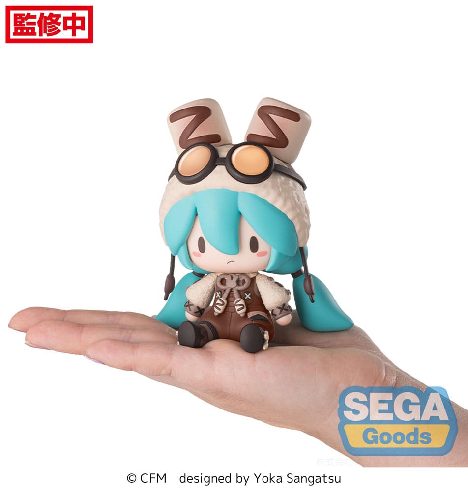 PREORDINE+ 12/2025 Character Vocal Series 01: Hatsune Miku Fuwa Petit Chibi Figure Hatsune Miku Marshmallow Hot Cocoa 10 cm
