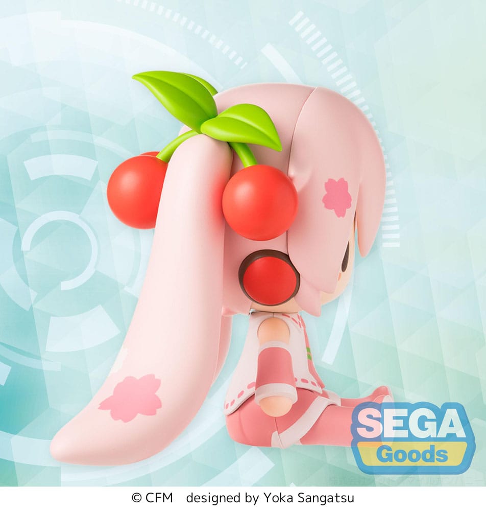 SU ORDINAZIONE Character Vocal Series 01: Hatsune Miku Fuwa Petit Chibi Figure Sakura Miku 8 cm