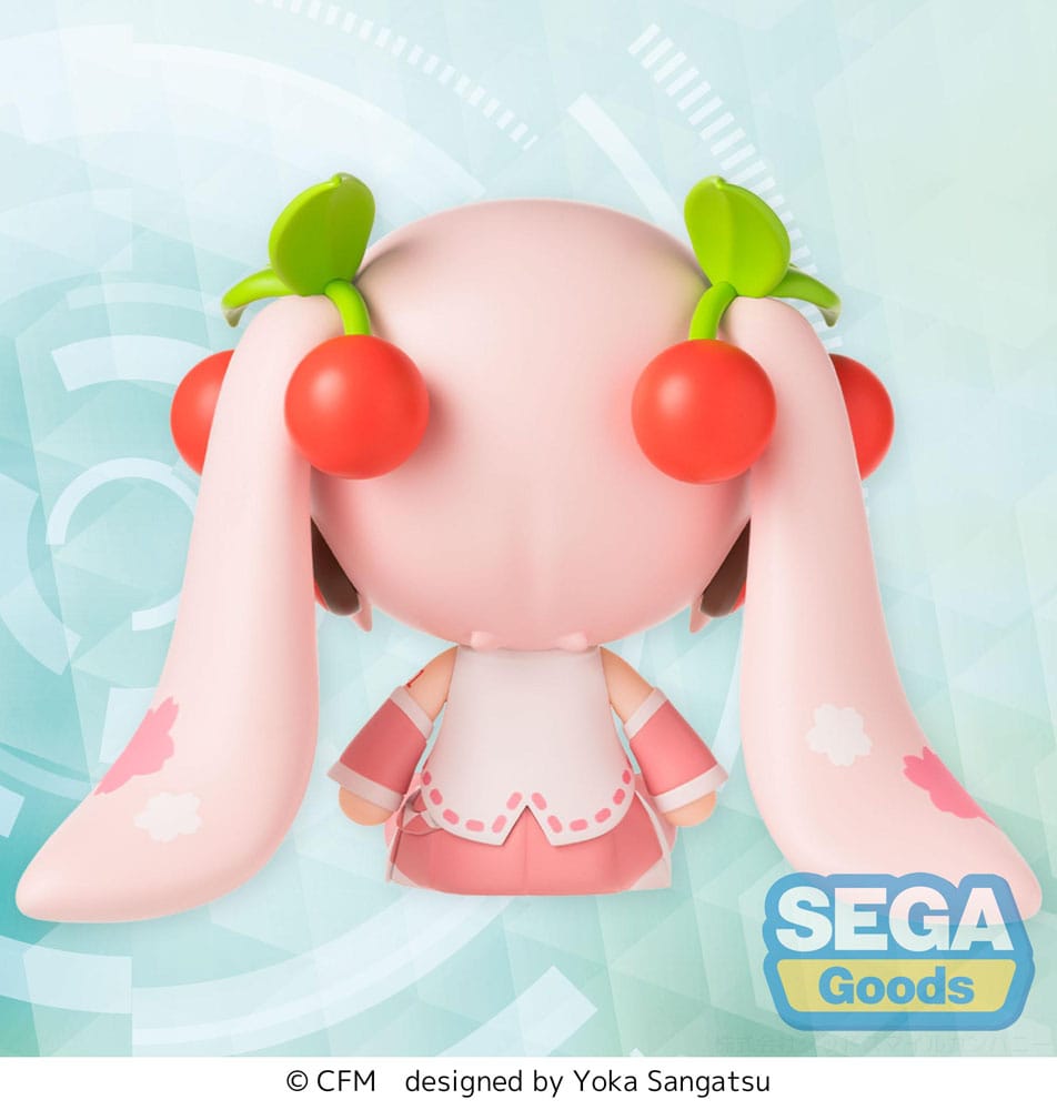 SU ORDINAZIONE Character Vocal Series 01: Hatsune Miku Fuwa Petit Chibi Figure Sakura Miku 8 cm