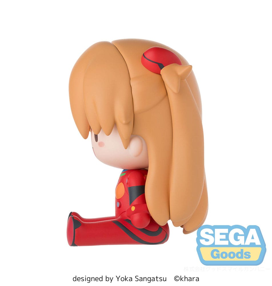 SU ORDINAZIONE Evangelion: New Theatrical Edition Fuwa Petit Chibi Figure Asuka Plug Suit 8 cm