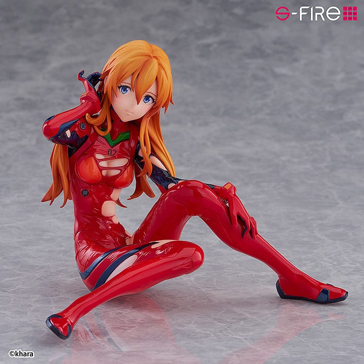 PREORDER+ 10/2026 Rebuild of Evangelion S-Fire PVC Statue 1/7 Asuka Langley 12 cm (PREORDER NON-CANCELABLE)