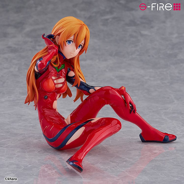PREORDER+ 10/2026 Rebuild of Evangelion S-Fire PVC Statue 1/7 Asuka Langley 12 cm (PREORDER NON-CANCELABLE)