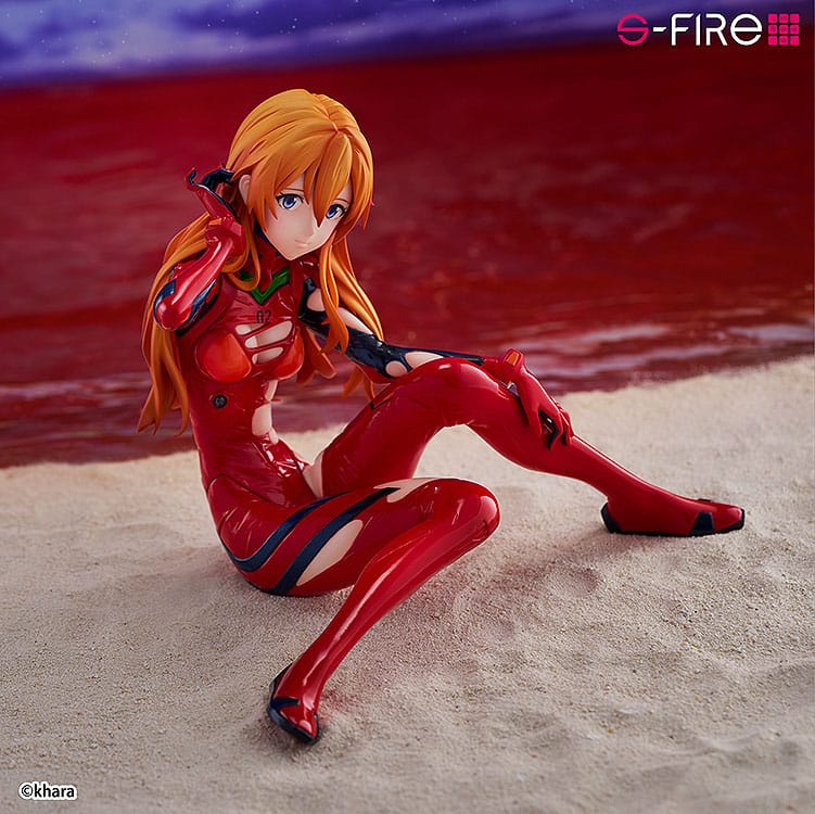 SU ORDINAZIONE Rebuild of Evangelion S-Fire PVC Statue 1/7 Asuka Langley 12 cm