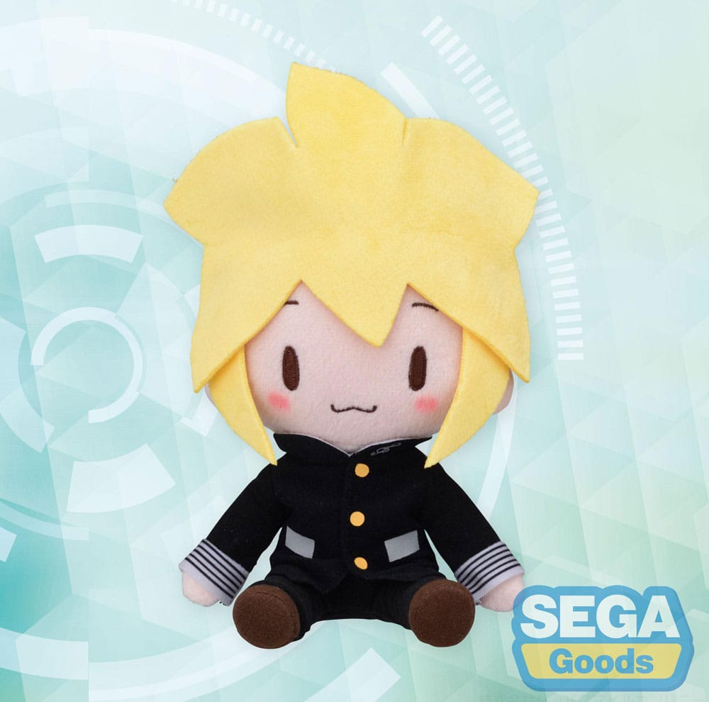SU ORDINAZIONE Character Vocal Series 02: Kagamine Rin/Len Fuwa Petit Mini Plush Figure Kagamine Len Uniform Ver. (EX) 16 cm ESAURITO