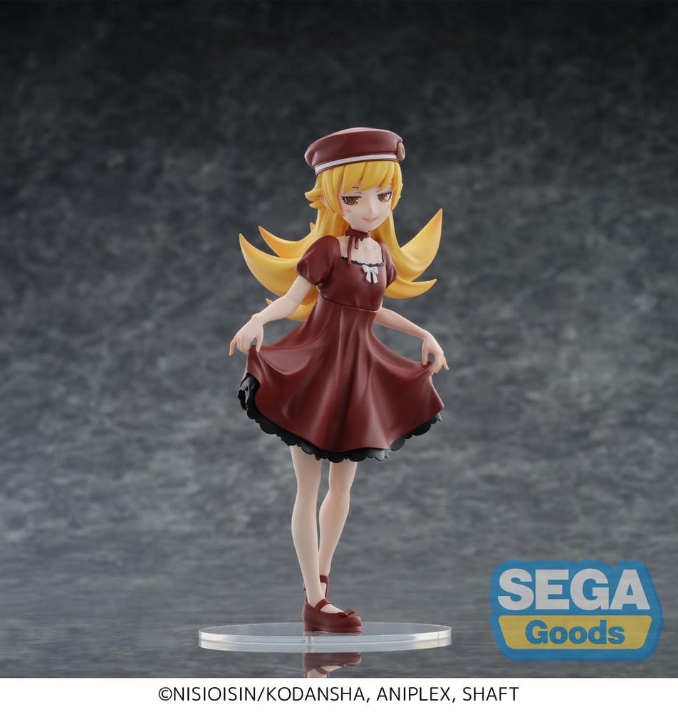 PREORDINE+ 04/2027 Monogatari Series High Premium PVC Figure Shinobu Oshino 18 cm