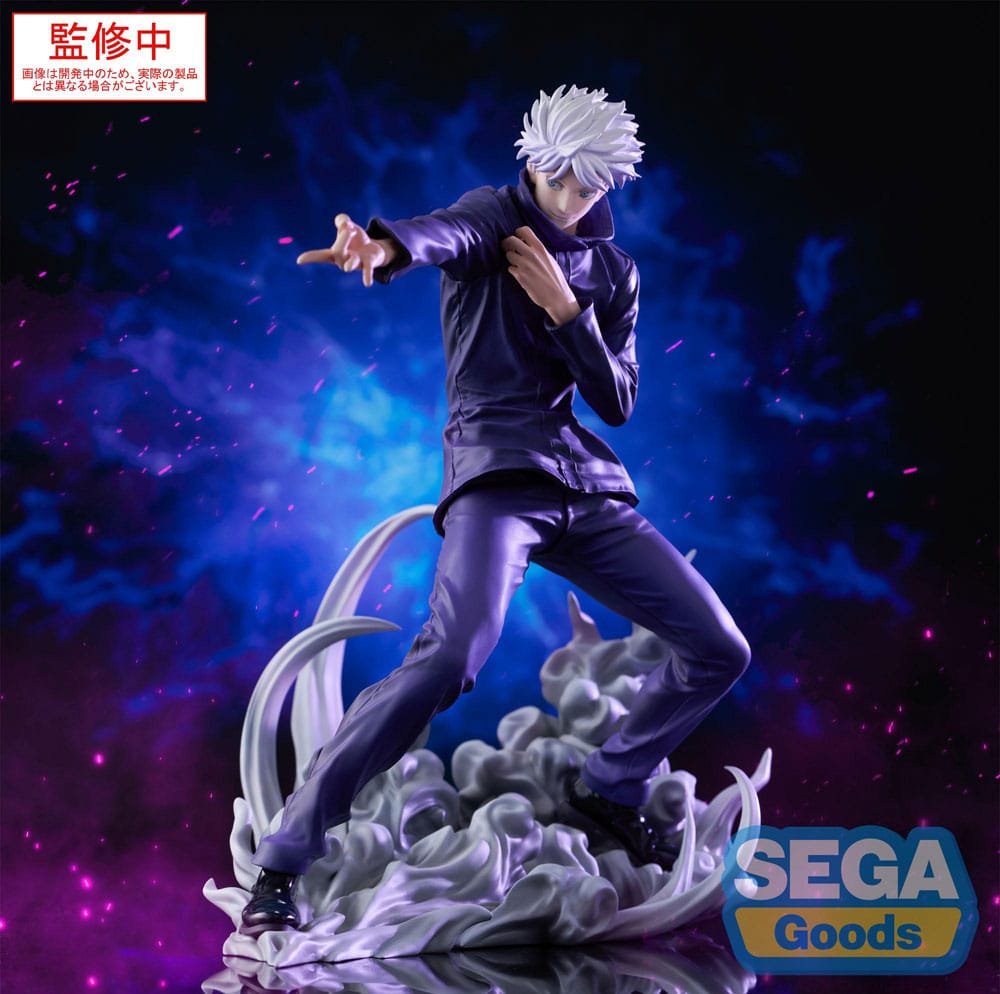 PREORDER+ CLOSED 03/2026 Jujutsu Kaisen Luminasta PVC Statue Satoru Gojo Hollow Purple (Kyoshiki Murasaki) 21 cm