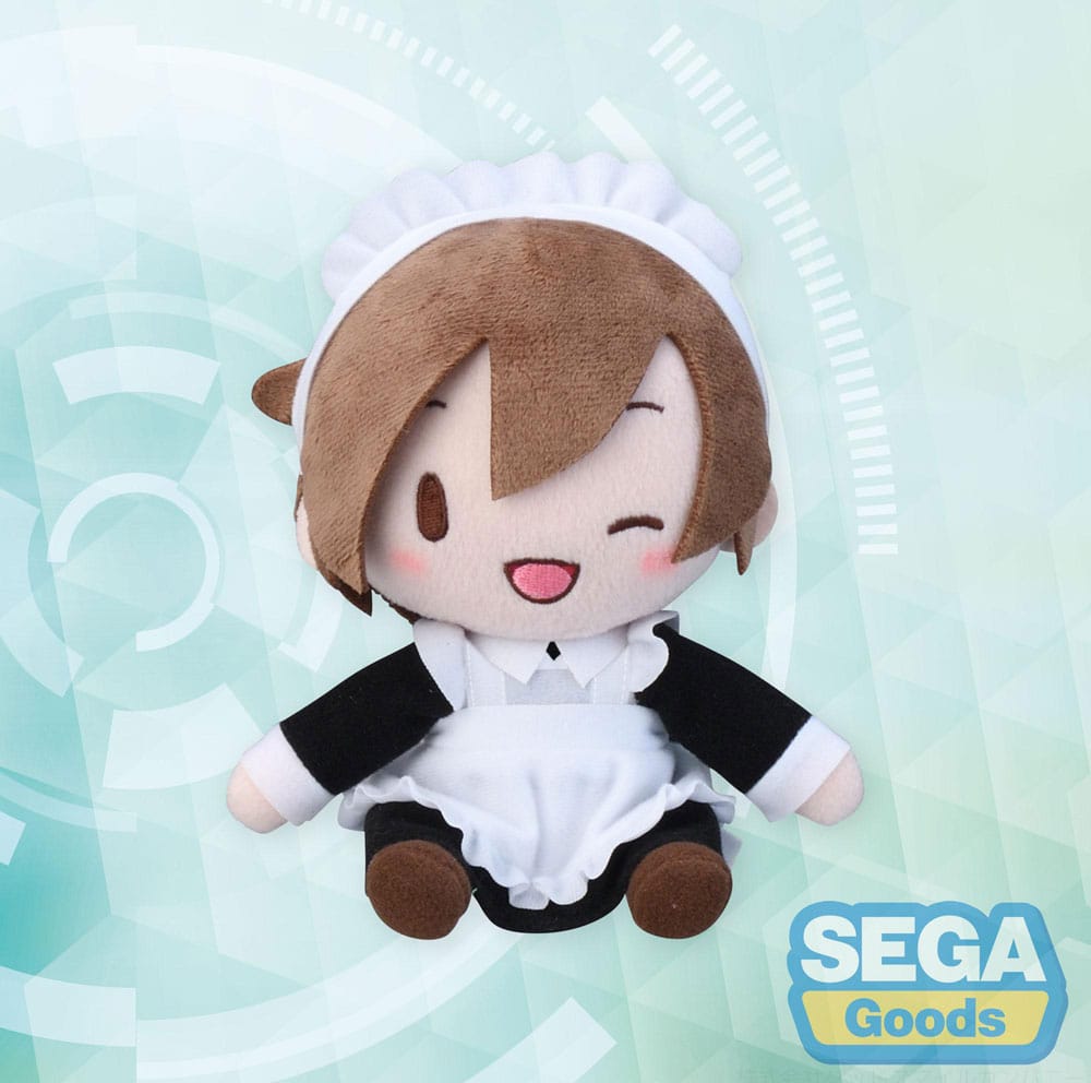 SU ORDINAZIONE Hatsune Miku Project Diva Arcade Fuwa Petit Mini Plush Figure Meiko Maid Ver. (EX) 16 cm
