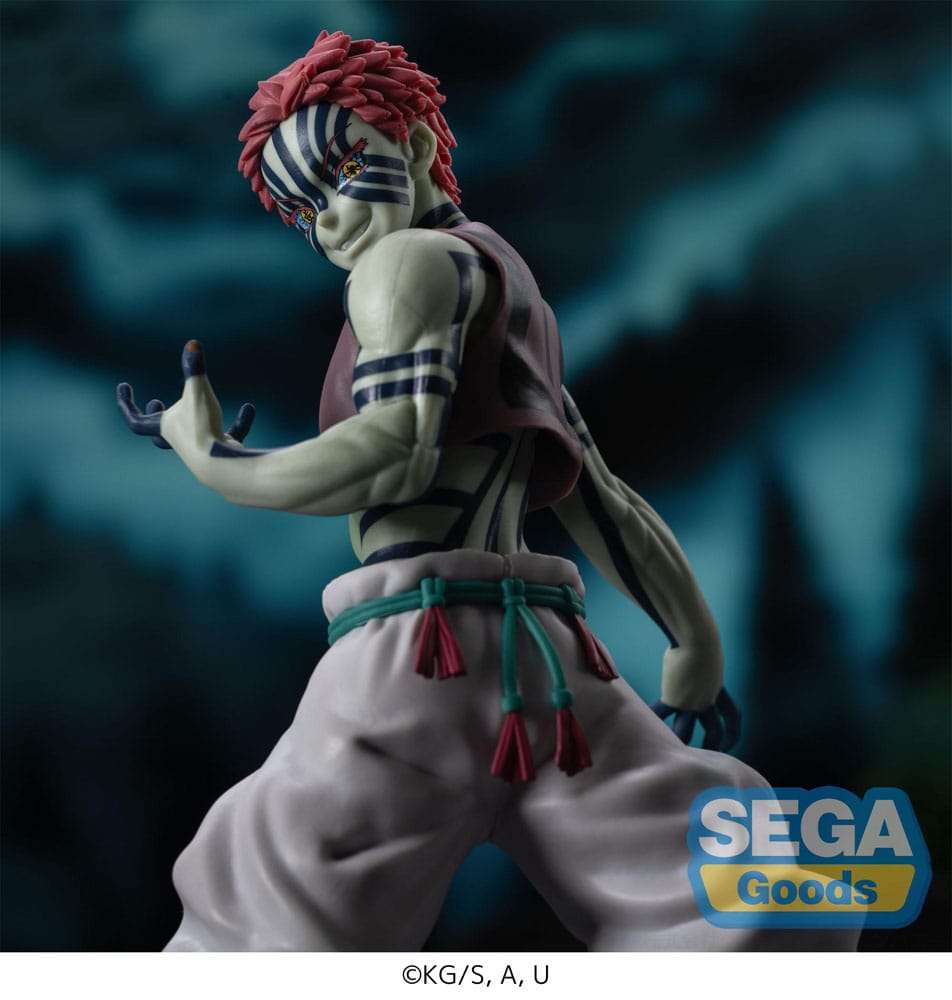 PREORDINE+ 10/2025 Demon Slayer: Kimetsu no Yaiba SPM PVC Statue Akaza 22 cm