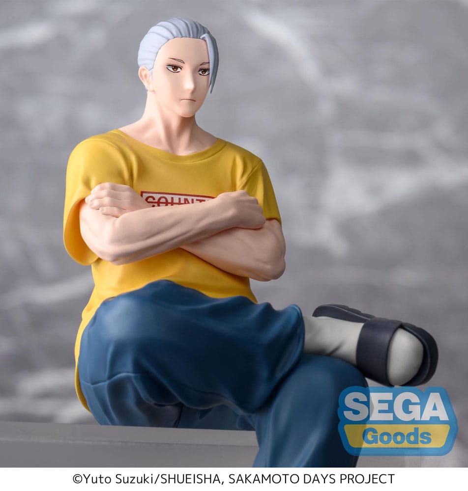 PREORDINE+ 12/2025 Sakamoto Days PM Perching PVC Statue Taro Sakamoto Serious Ver. 14 cm