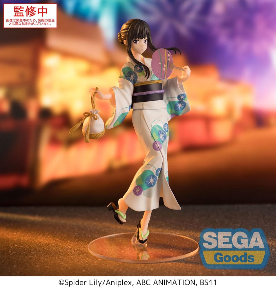 PREORDINE+ 11/2025 Lycoris Recoil Luminasta PVC Statue Takina Inoue Festival in Yukata 19 cm