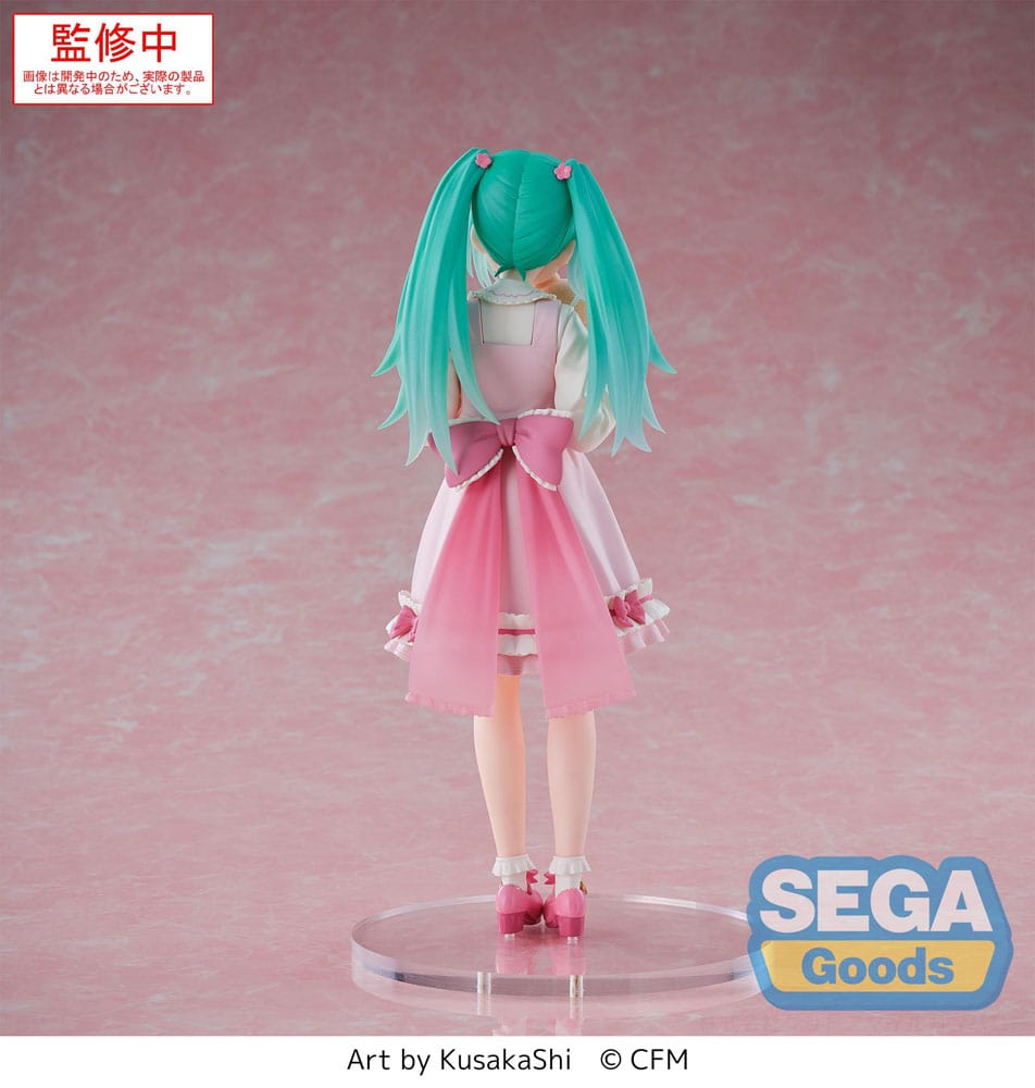 PREORDINE+ 12/2025 Hatsune Miku Luminasta PVC Statue Hatsune Miku Conceptual Series Vol. 3 18 cm