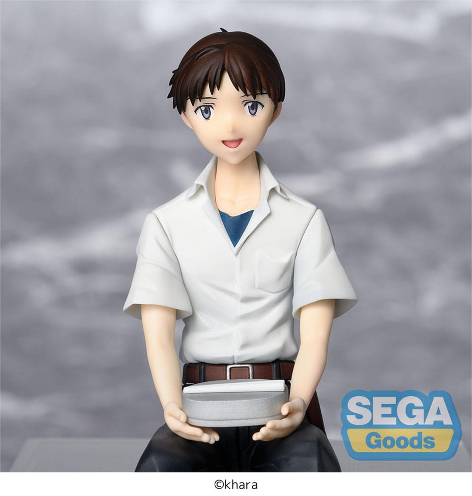 PREORDINE+ 01/2026 Rebuild of Evangelion PM Perching PVC Statue Shinji Ikari Evangelion New Theatrical Edition 14 cm