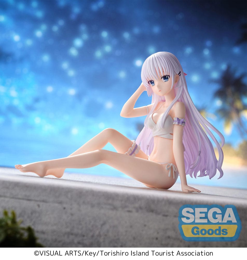 SU ORDINAZIONE Summer Pockets Yumemirize PVC Statue Shiroha Naruse 11 cm