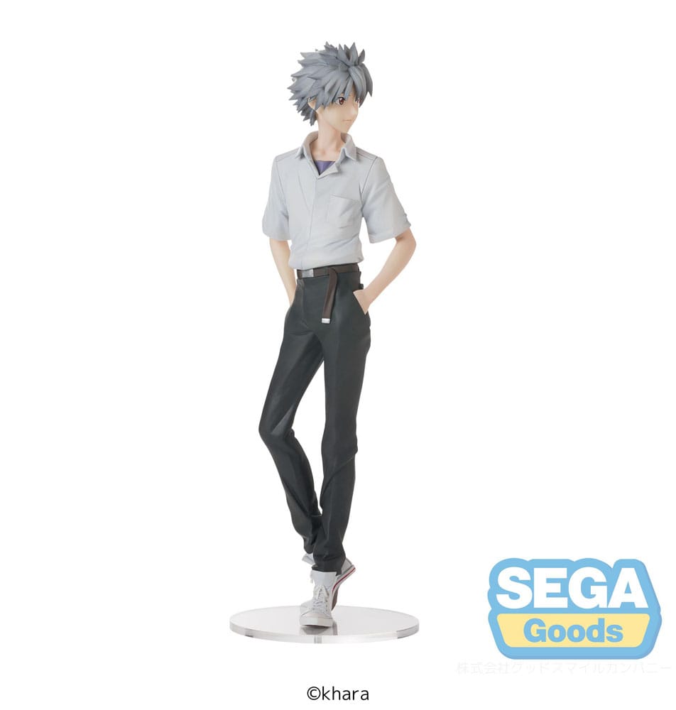PREORDER+ 02/2026 Rebuild of Evangelion High Premium PVC Statue Kaworu Nagisa Uniform Ver. Evangelion: New Theatrical Edition 22 cm