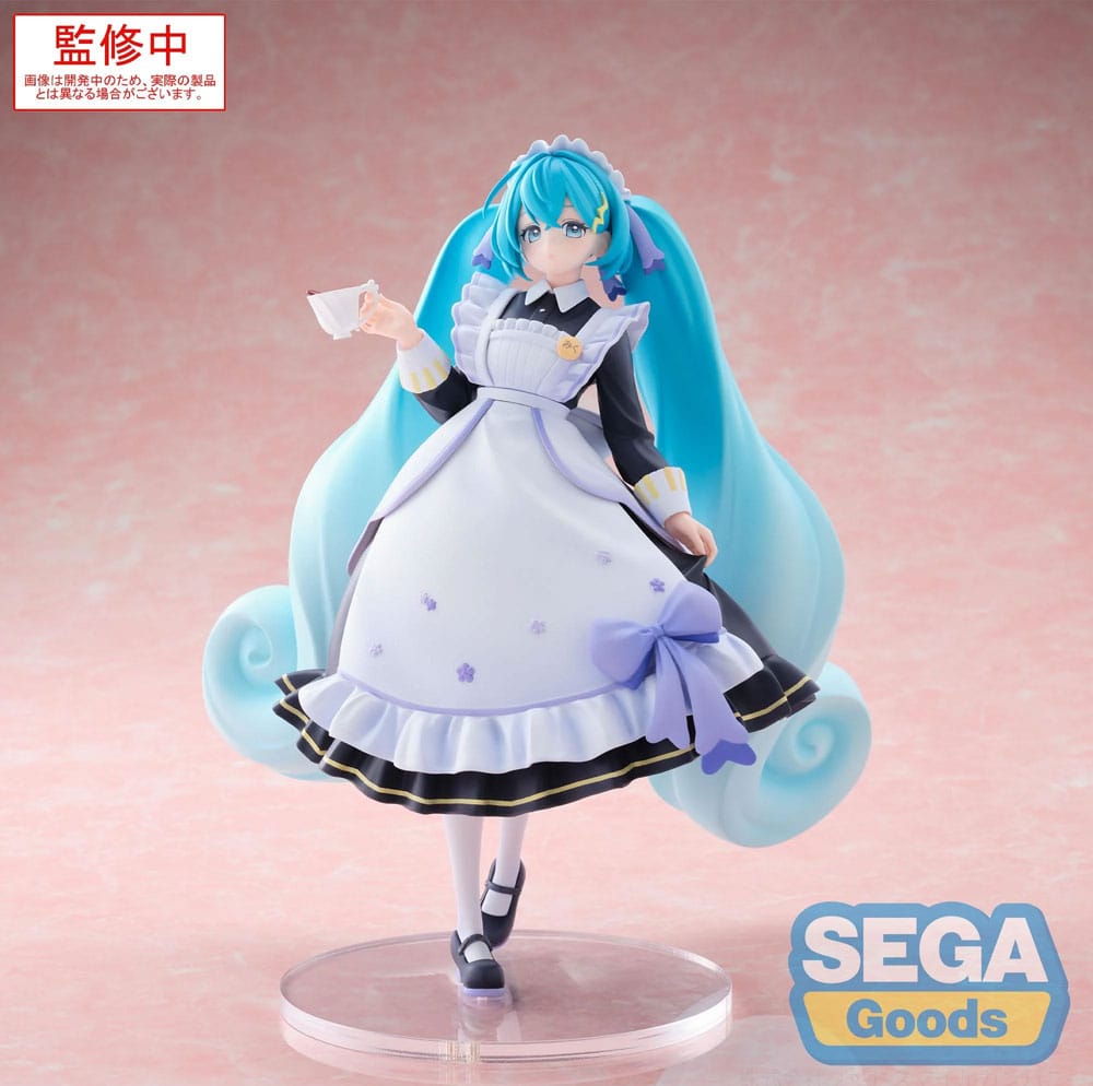 PREORDER+ 03/2026 Character Vocal Series 01: Hatsune Miku Luminasta PVC Statue Hatsune Miku Classical Maid 21 cm