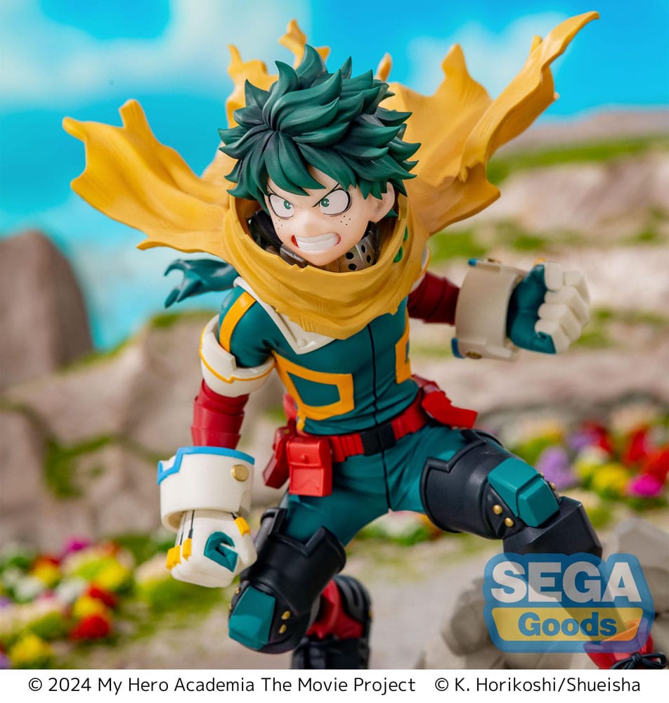 PREORDER+ 04/2026 My Hero Academia: You're Next XrossLink PVC Statue Izuku Midoriya 14 cm