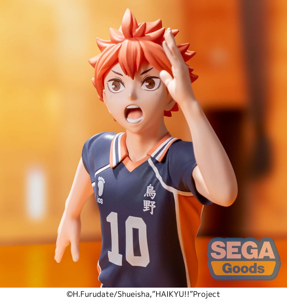 SU ORDINAZIONE Haikyu!! High Premium PVC Statue Shoyo Hinata 15 cm