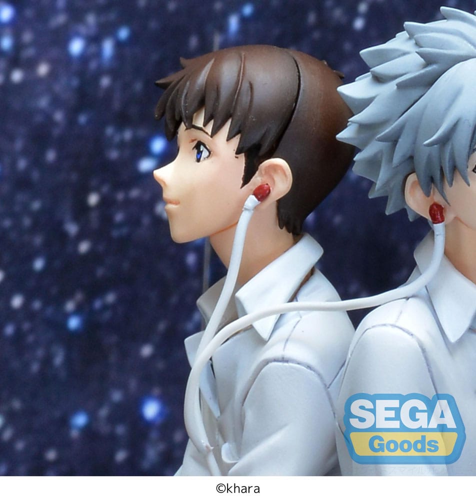 PREORDER+ 03/2026 Rebuild of Evangelion Luminasta PVC Statue Shinji & Kaworu Evangelion: New Theatrical Edition Shinji Ver. 17 cm
