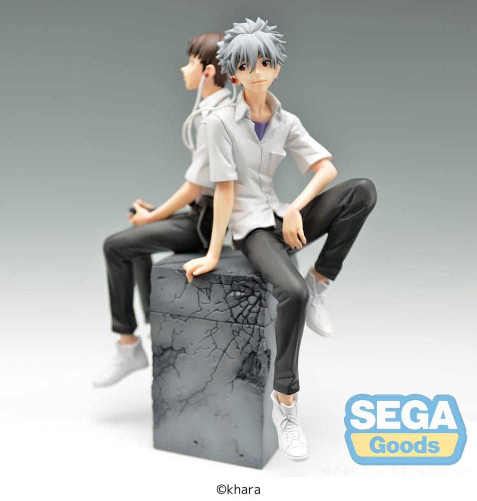 PREORDER+ 03/2026 Rebuild of Evangelion Luminasta PVC Statue Shinji & Kaworu Evangelion: New Theatrical Edition Kaworu Ver. 17 cm