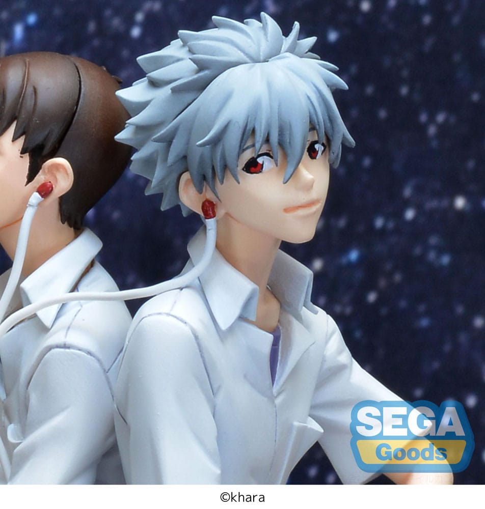 PREORDER+ 03/2026 Rebuild of Evangelion Luminasta PVC Statue Shinji & Kaworu Evangelion: New Theatrical Edition Kaworu Ver. 17 cm