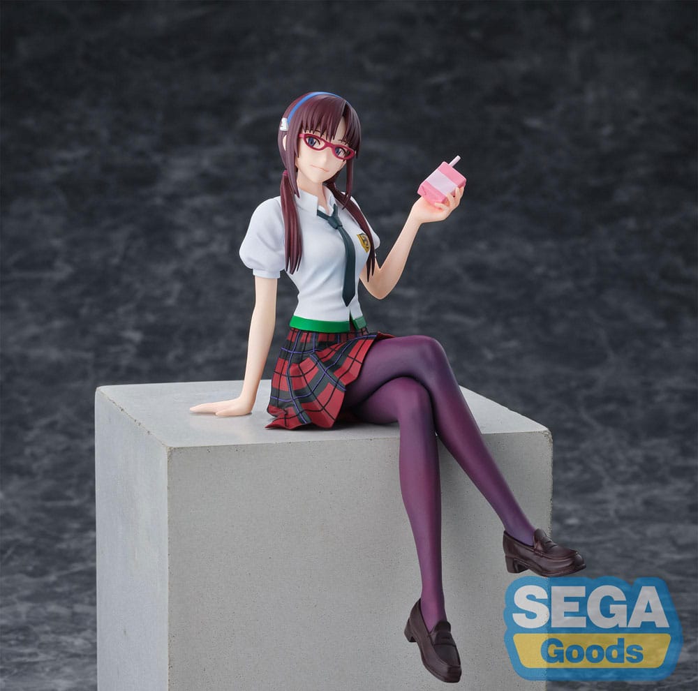 PREORDER+ 05/2026 Evangelion: New Theatrical Edition PM Perching PVC Statue Mari Makinami Illustrious 14 cm