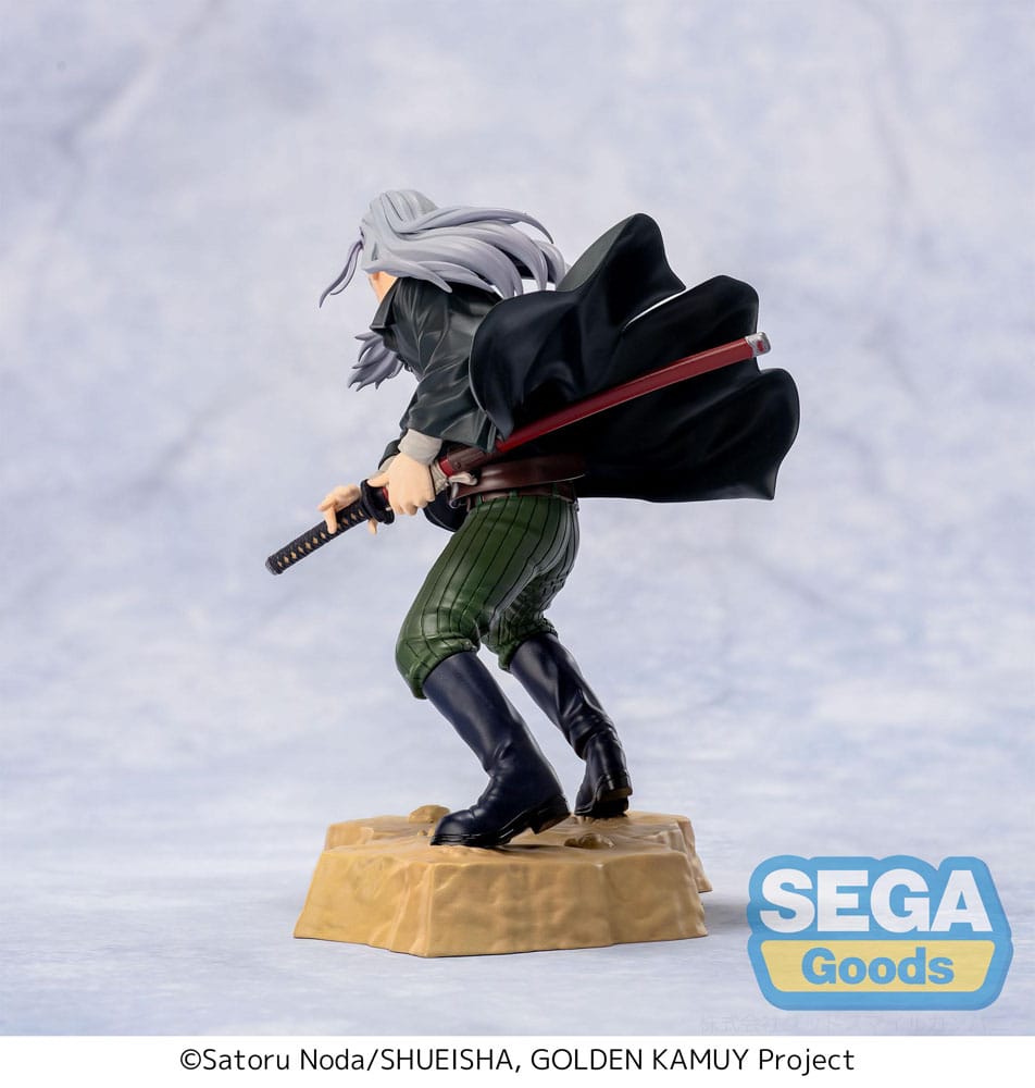 SU ORDINAZIONE Golden Kamuy Xross Link Anime PVC Statue Toshizo Hijikata 13 cm