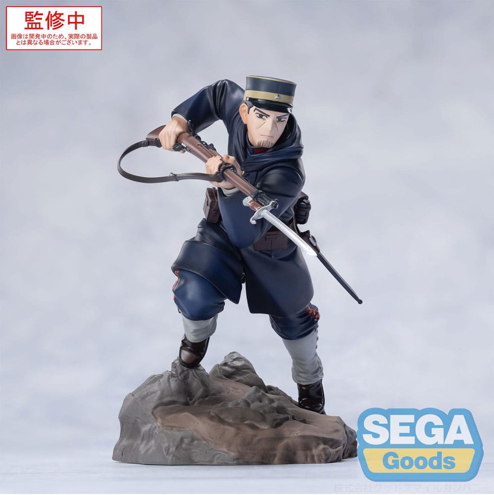 PREORDER+ 06/2026 Golden Kamuy XrossLink PVC Statue Sergeant Tsukishima 14 cm