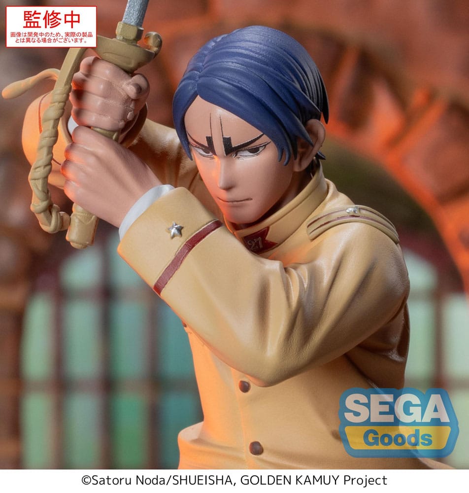 PREORDER+ 06/2026 Golden Kamuy XrossLink PVC Statue Second Lieutenant Koito 11 cm
