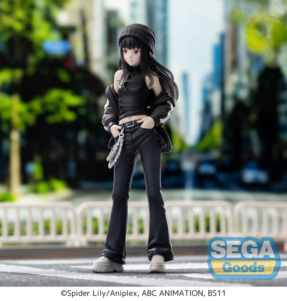PREORDINE+ 04/2027 Lycoris Recoil High Premium Figure PVC Figure Takina Inoue Street Snap 20 cm