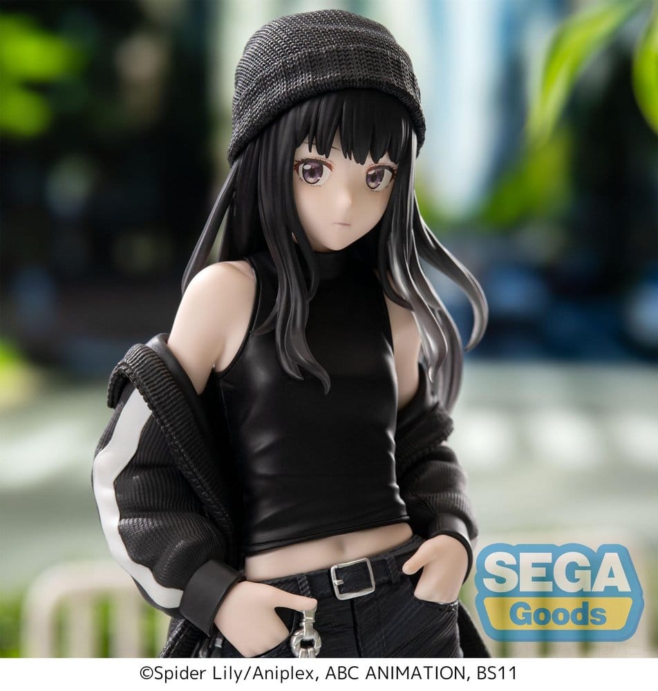 VORBESTELLUNG+ 04/2027 Lycoris Recoil High Premium Figur PVC Figur Takina Inoue Street Snap 20 cm