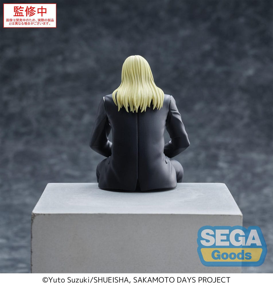 SU ORDINAZIONE Sakamoto Days PM Perching PVC Statue Shishiba 14 cm