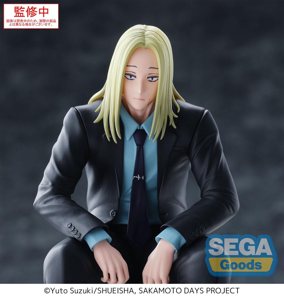 SU ORDINAZIONE Sakamoto Days PM Perching PVC Statue Shishiba 14 cm
