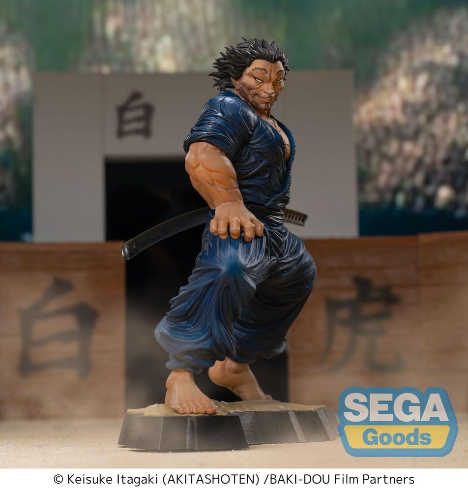 PREORDINE+ 02/2027 Baki-Dou Luminasta PVC Figure Musashi Miyamoto 17 cm