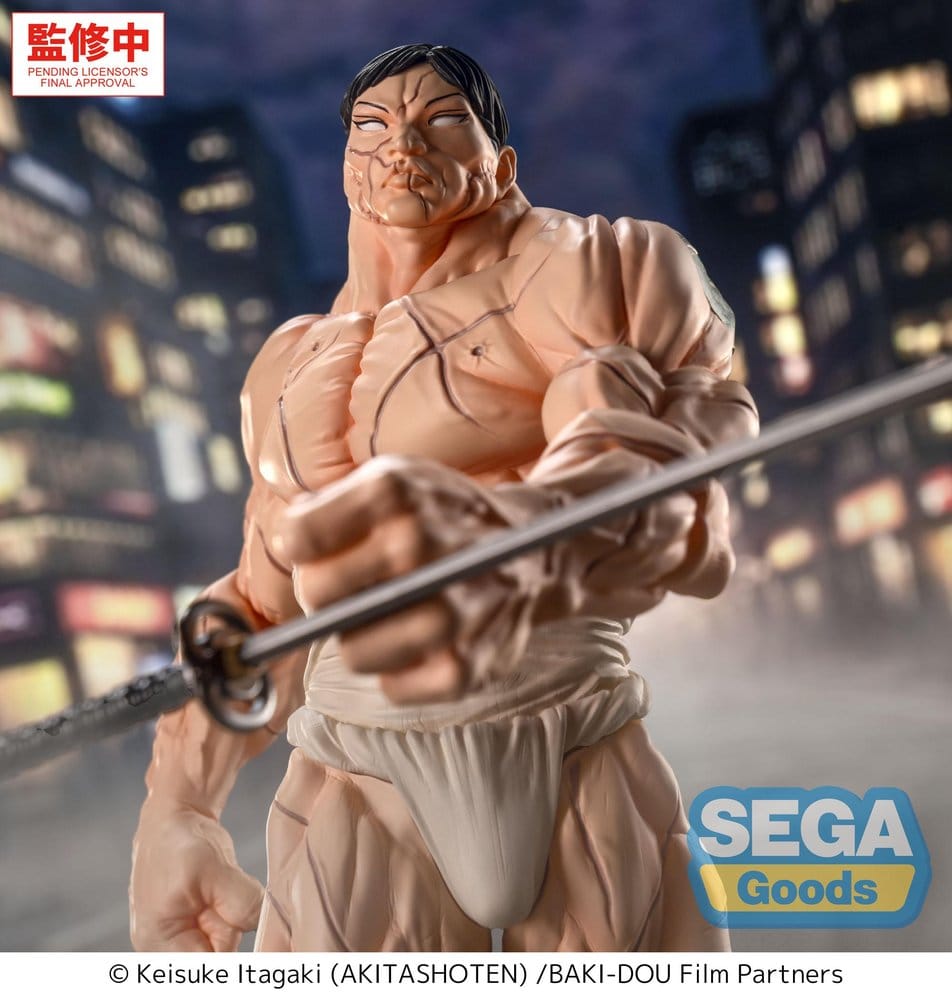 VORBESTELLUNG+ 03/2027 Baki-Dou Luminasta PVC Figur Kaoru Hanayama 23 cm