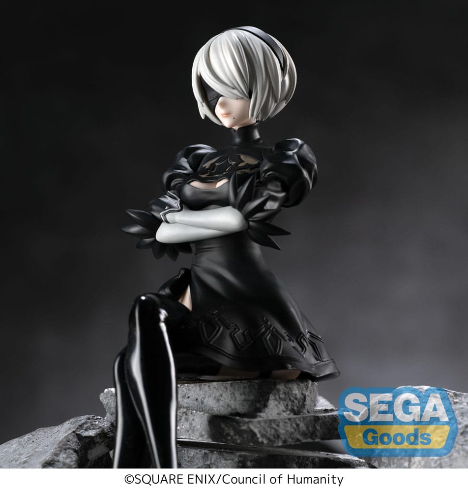 PREORDER+ 05/2026 NieR:Automata Ver1.1a PM Perching PVC Statue 2B 13 cm