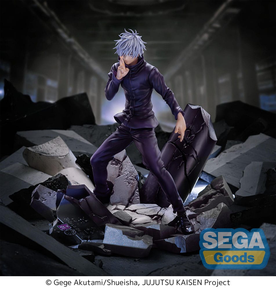 PREORDER+ 07/2026 Jujutsu Kaisen Figurizm Luminasta PVC Statue Shibuya Incident Satoru Gojo Unlimited Void 21 cm