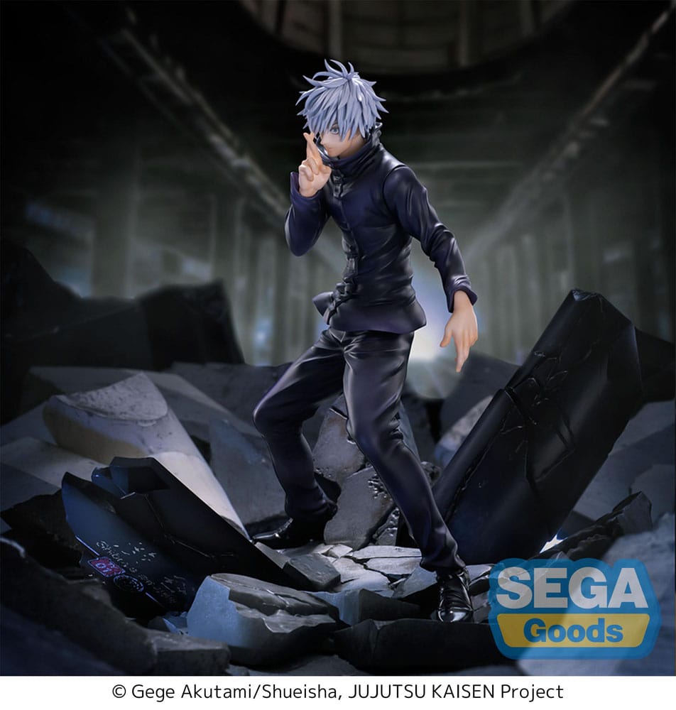 PREORDER+ 07/2026 Jujutsu Kaisen Figurizm Luminasta PVC Statue Shibuya Incident Satoru Gojo Unlimited Void 21 cm