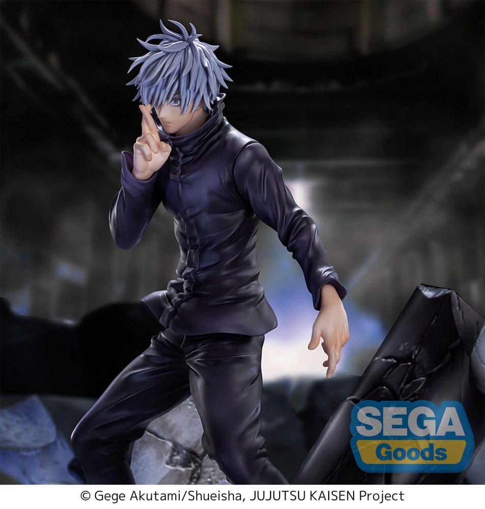 PREORDER+ 07/2026 Jujutsu Kaisen Figurizm Luminasta PVC Statue Shibuya Incident Satoru Gojo Unlimited Void 21 cm