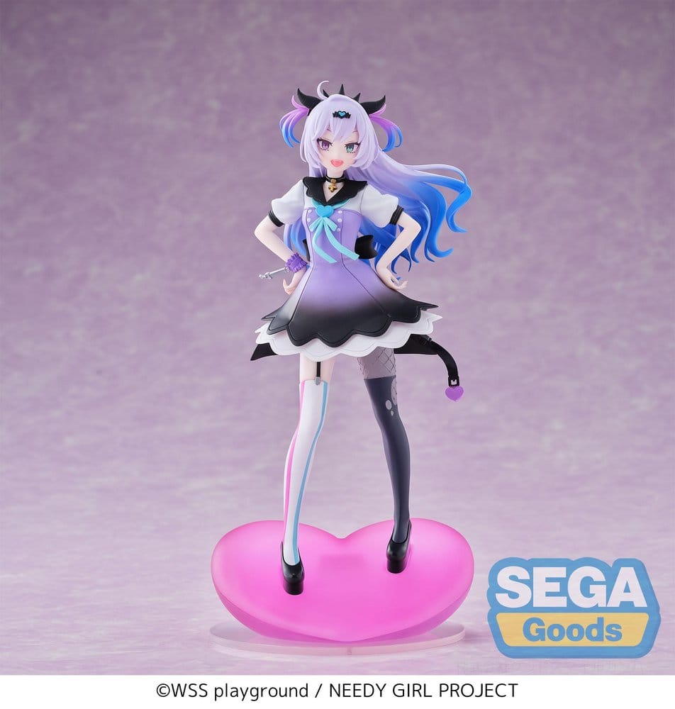 PREORDINE+ 03/2027 Needy Girl Overdose XStellar PVC Figure PURPLE LOLLIPOP 20 cm