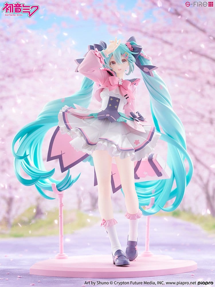 PREORDINE+ 07/2027 Character Vocal Series 01: Hatsune Miku S-Fire PVC Statue 1/7 Hatsune Miku New Semester 23 cm